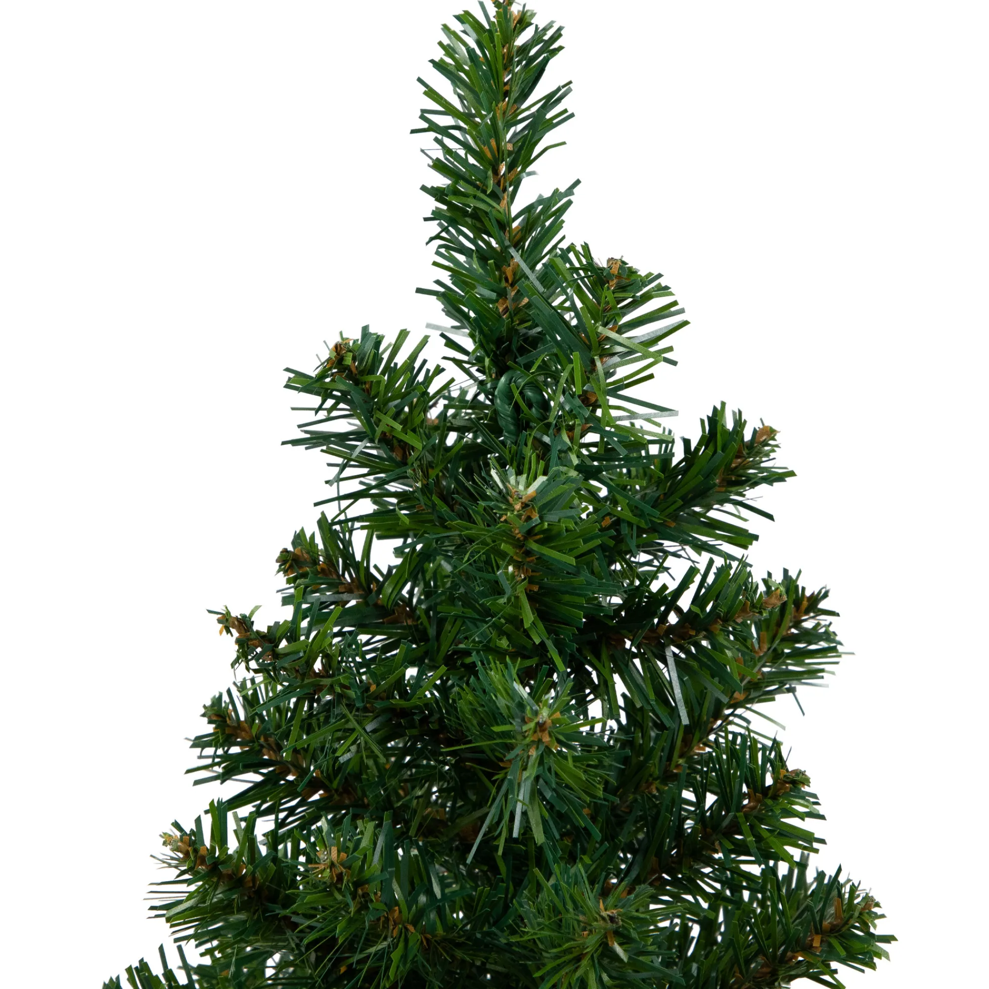 Northlight Unlit-10" Alpine Medium Artificial Christmas Tree With Wooden Base - Unlit