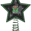 Memory Company Stars-10" Black And Green Ncaa Marshall Thundering Herd Mosaic Tree Topper