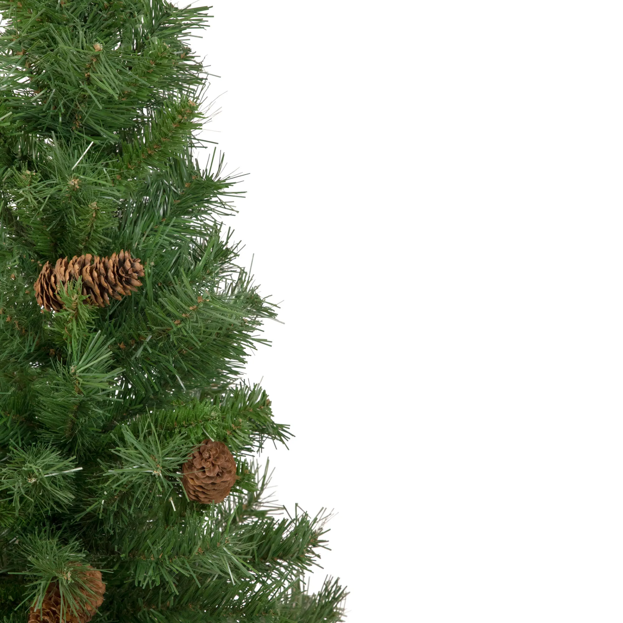 Northlight Unlit-3' Black River Pine Artificial Medium Profile Christmas Tree, Unlit