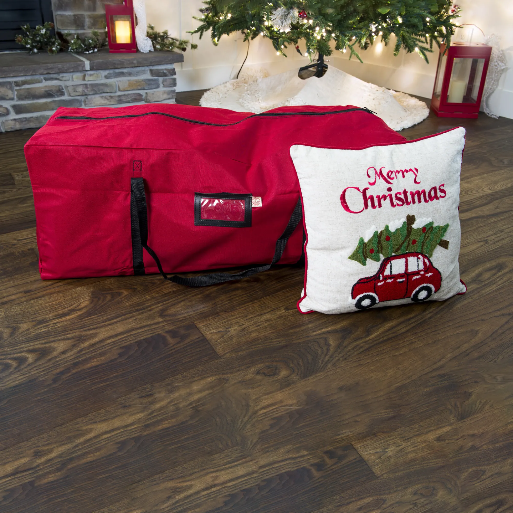 Northlight Tree Storage-36" Christmas Storage Bag - For Garlands, Trees, Lights, Inflatables And More