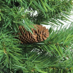 Northlight Unlit-6.5' Full Dakota Red Pine With Pine Cones Artificial Christmas Tree - Unlit