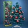 Kurt Adler Unlit-2' Fully Decorated Sesame Street Teal Blue Tinsel Artificial Christmas Tree - Unlit