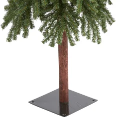 Nearly Natural Unlit-7' Grand Alpine Artificial Christmas Tree, Unlit