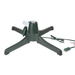 Northlight Artificial Tree Stands-24" Green 360 Degree Rotating Christmas Tree Stand For 7.5' Artificial Trees