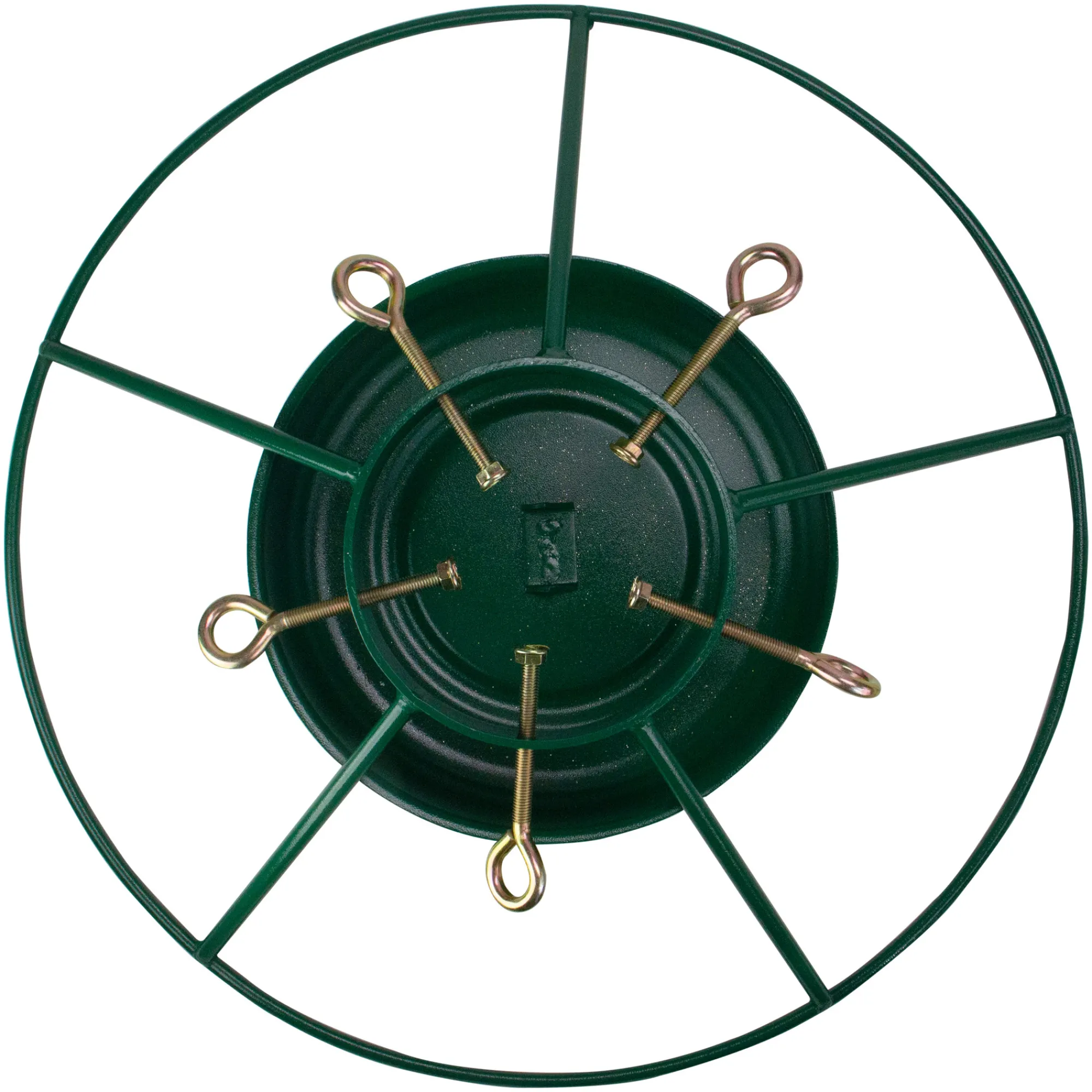 Jack Post Real Tree Stands-25" Green Christmas Tree Stand For Real Live Trees Up To 12' Tall