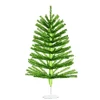 KSA Unlit-1.5' Green Foil Miniature Artificial Christmas Tree Tabletop Decoration, Unlit
