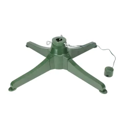 Northlight Artificial Tree Stands-25" Green Musical Rotating Christmas Tree Stand For Artificial Trees Up To 7.5'