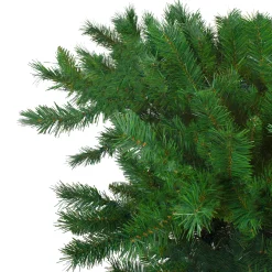 Northlight Upside Down-7.5' Green Sugar Pine Artificial Upside Down Christmas Tree - Unlit