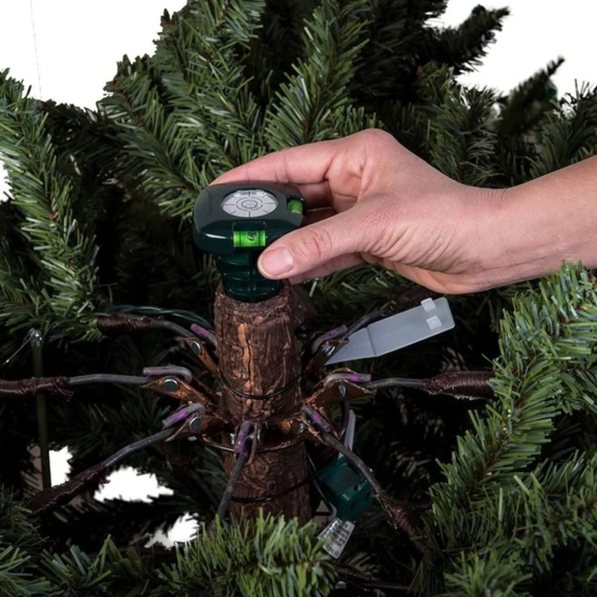 Northlight Artificial Tree Stands-3.75" Green Tree Leveler All-In-One Leveling Tool For Artificial Christmas Trees
