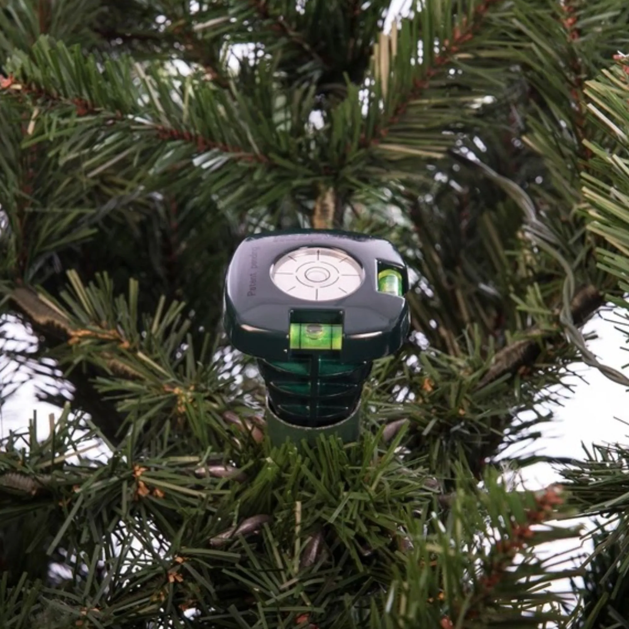 Northlight Artificial Tree Stands-3.75" Green Tree Leveler All-In-One Leveling Tool For Artificial Christmas Trees