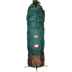 Northlight Tree Storage-95" Large Green Upright Christmas Tree Protective Storage Bag - For Artificial Trees