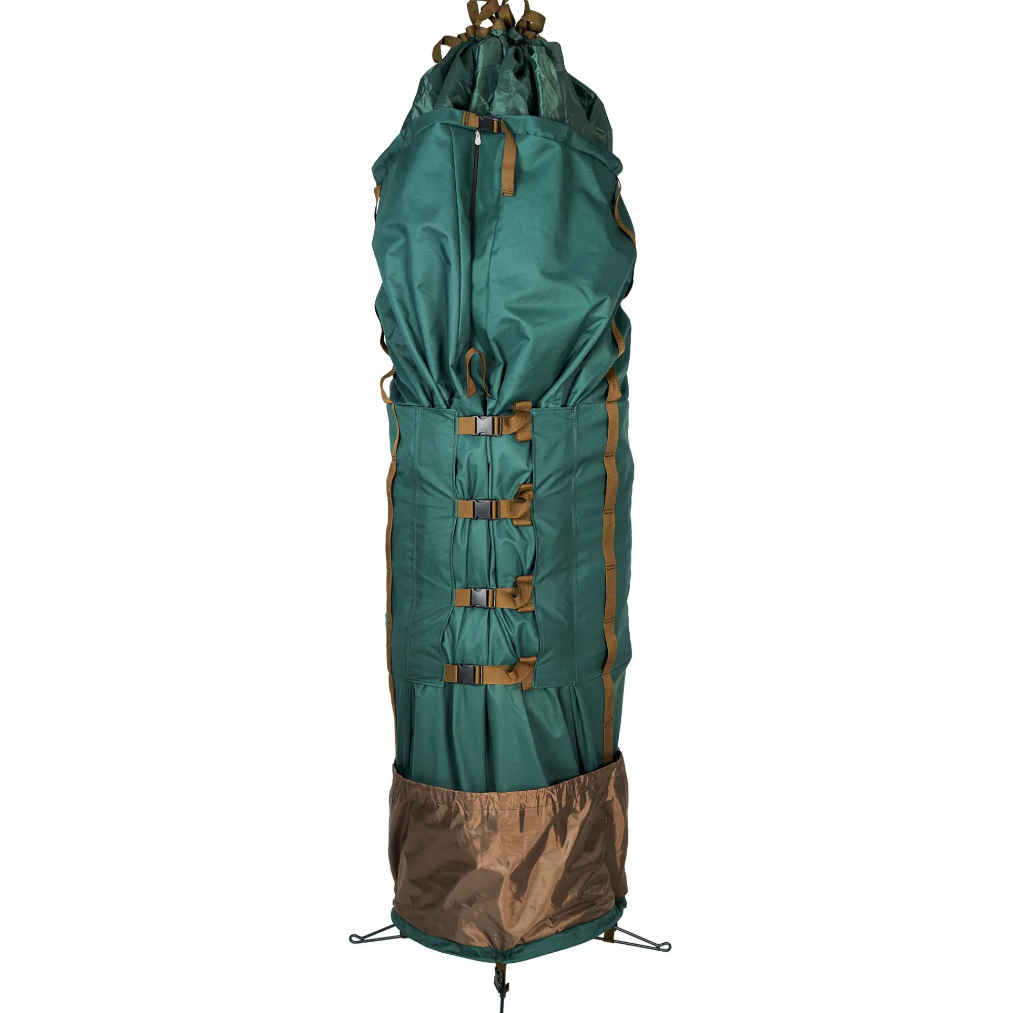 Northlight Tree Storage-95" Large Green Upright Christmas Tree Protective Storage Bag - For Artificial Trees