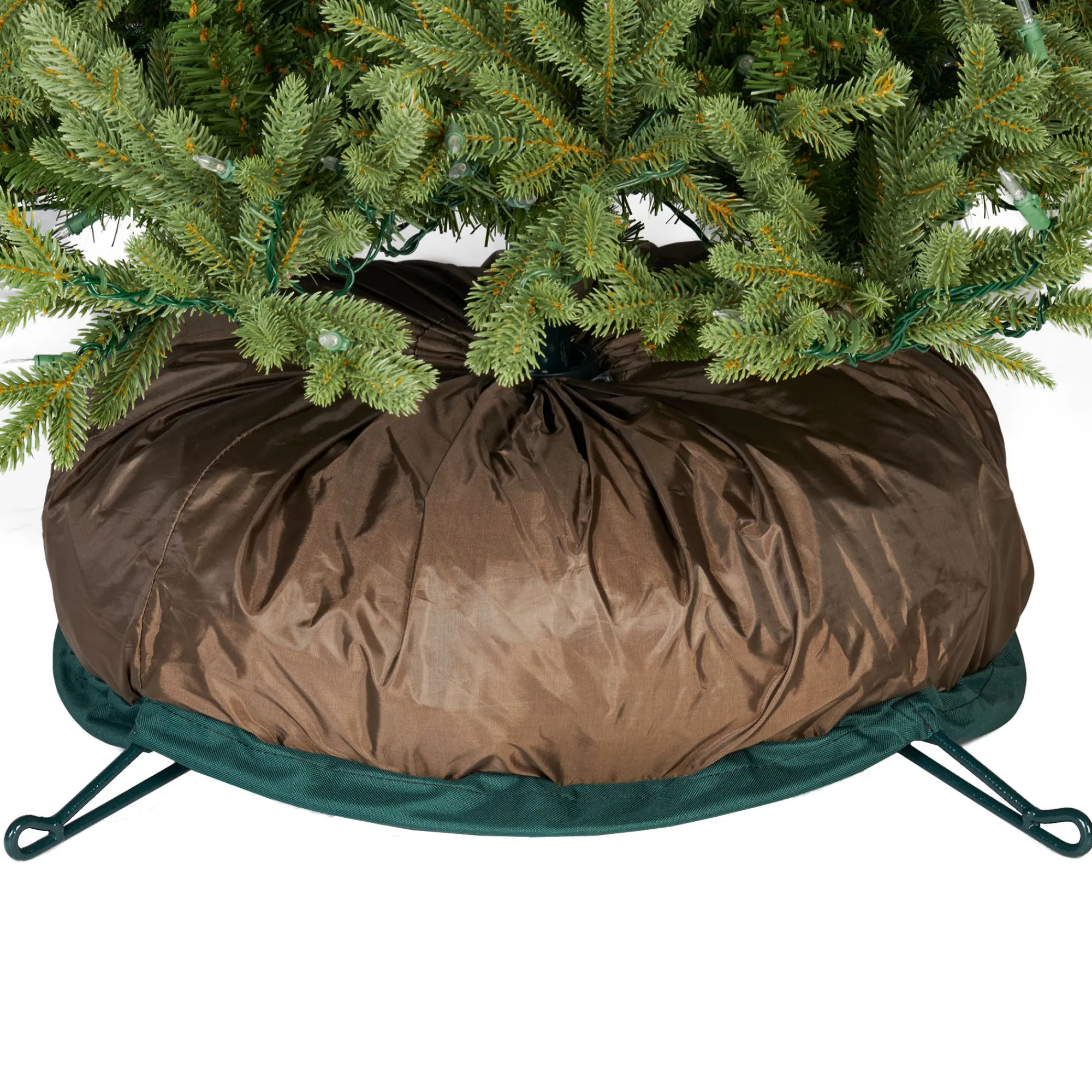 Northlight Tree Storage-95" Large Green Upright Christmas Tree Protective Storage Bag - For Artificial Trees
