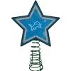 The Memory Company Stars-10" Lighted Blue And Gray Star Nfl Detroit Lions Christmas Tree Topper