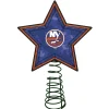 The Memory Company Stars-10" Lighted Blue And Orange Star Nhl New York Islanders Christmas Tree Topper