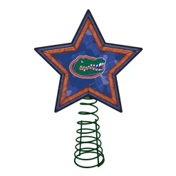 The Memory Company Stars-10" Lighted Blue And Orange Star Ncaa Florida Gators Christmas Tree Topper