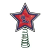 The Memory Company Stars-10" Lighted Blue And Red Star Ncaa Ole Miss Rebels Christmas Tree Topper
