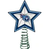 The Memory Company Stars-10" Lighted Blue And Red Star Nfl Tennessee Titans Christmas Tree Topper