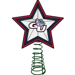The Memory Company Stars-10" Lighted Blue And Red Star Ncaa Gonzaga Bulldogs Christmas Tree Topper