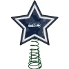 The Memory Company Stars-10" Lighted Blue And White Star Nfl Seattle Seahawks Mosaic Christmas Tree Topper