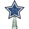 The Memory Company Stars-10" Lighted Blue And White Star Nfl Indianapolis Colts Mosaic Christmas Tree Topper