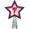 The Memory Company Stars-10" Lighted Pink And Blue Star Mlb Philadelphia Phillies Christmas Tree Topper