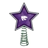 The Memory Company Stars-10" Lighted Purple And White Star Ncaa Kansas State Wildcats Christmas Tree Topper
