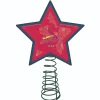 The Memory Company Stars-10" Lighted Red And Blue Mosaic Style Star Mlb St. Louis Cardinals Christmas Tree Topper