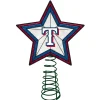 The Memory Company Stars-10" Lighted Red And Blue Star Mlb Texas Rangers Christmas Tree Topper