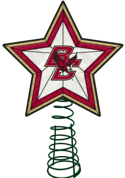 Memory Company Stars-10" Lighted Red And Green Star Ncaa Houston Astros Christmas Tree Topper