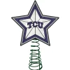 The Memory Company Stars-10" Lighted Violet And White Star Ncaa Tcu Horned Frogs Christmas Tree Topper