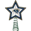 The Memory Company Stars-10" Lighted White And Blue Star Nfl Los Angeles Rams Christmas Tree Topper