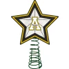 The Memory Company Stars-10" Lighted Yellow And White Star Ncaa Appalachian State Mountaineers Christmas Tree Topper