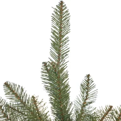 Contemporary Home Living Unlit-7' Medium Dunhill Fir Hinged Artificial Christmas Tree - Unlit