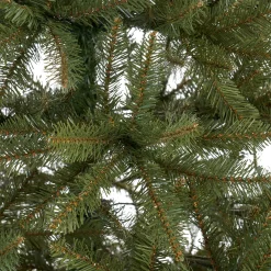 Contemporary Home Living Unlit-7' Medium Dunhill Fir Hinged Artificial Christmas Tree - Unlit