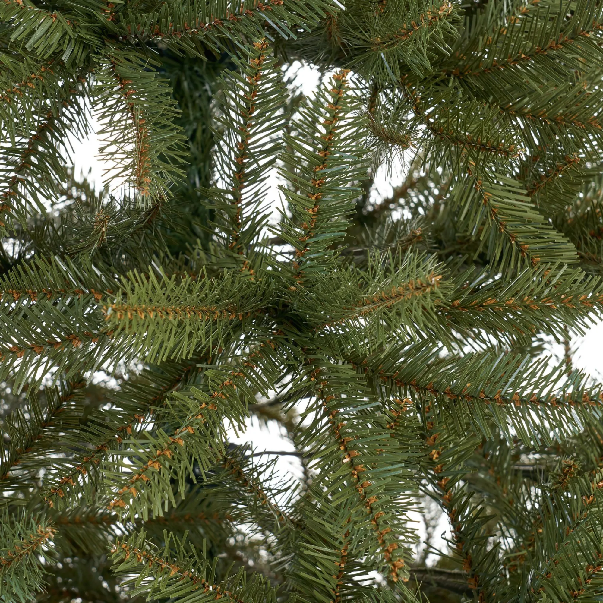 Contemporary Home Living Unlit-7' Medium Dunhill Fir Hinged Artificial Christmas Tree - Unlit