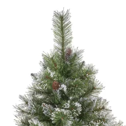 Contemporary Home Living Unlit-7.5' Medium Mixed Spruce Artificial Christmas Tree - Unlit