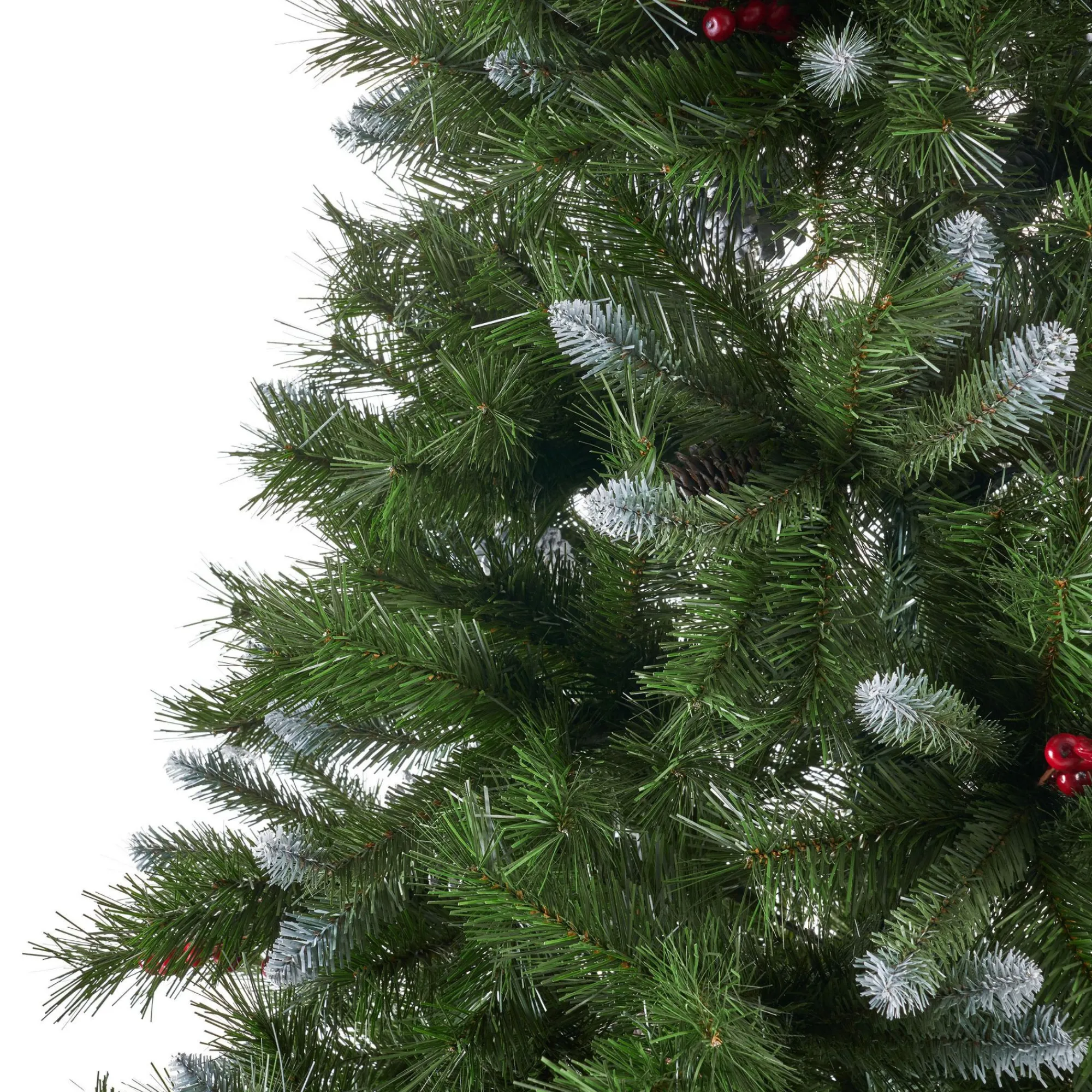 Contemporary Home Living Unlit-9' Medium Mixed Spruce Artificial Christmas Tree - Unlit