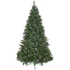 Contemporary Home Living Unlit-7' Medium Mixed Spruce Artificial Christmas Tree With Berries And Frosted Pinecones - Unlit