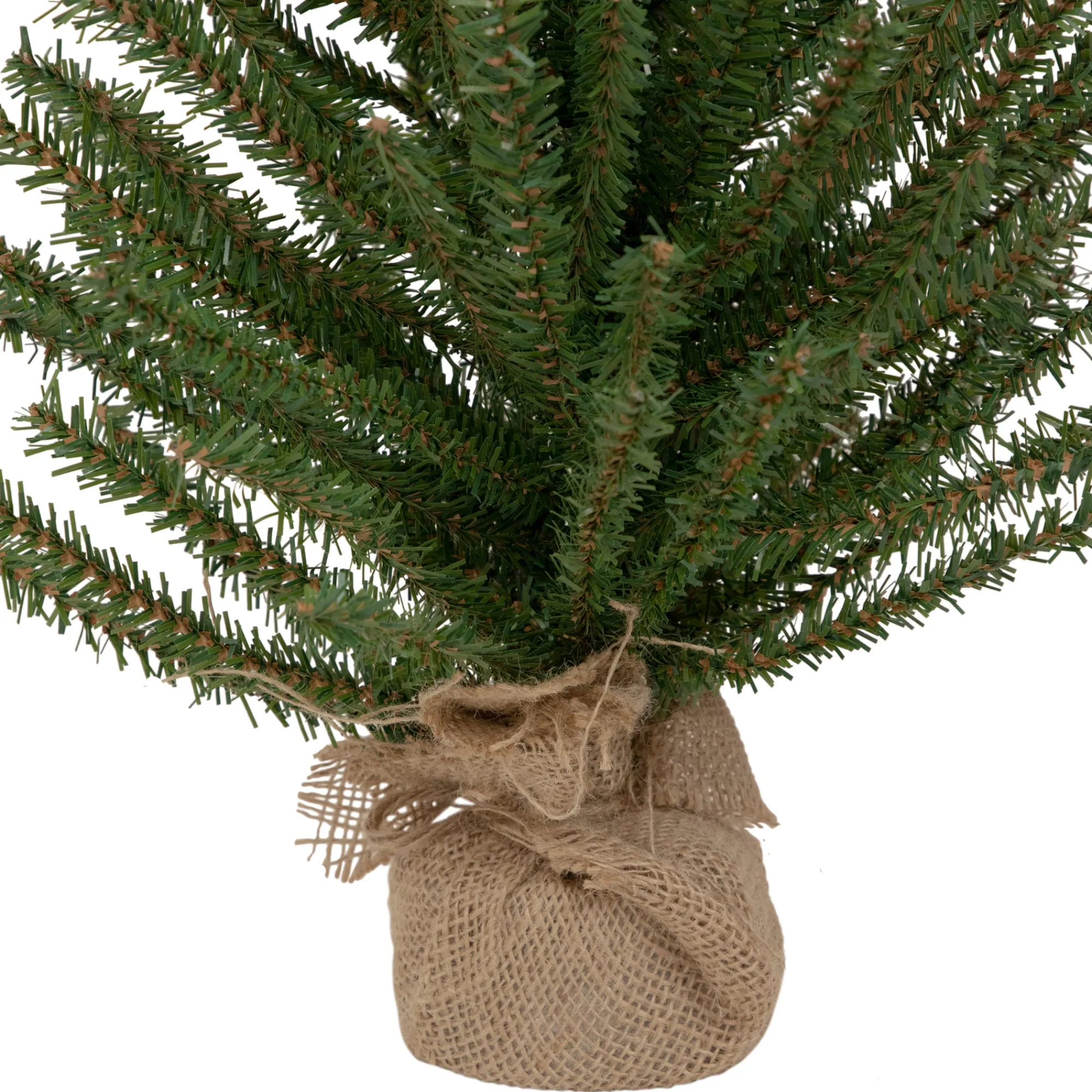 Northlight Unlit-3' Medium Scottsdale Pine Artificial Christmas Tree In Burlap Base - Unlit