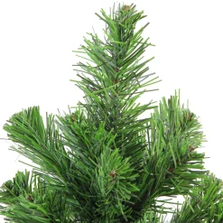 Northlight Unlit-24" Mini Balsam Pine Medium Artificial Christmas Tree In Burlap Base, Unlit