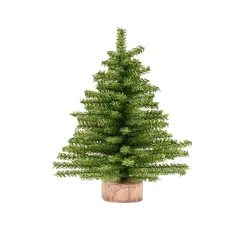 KSA Unlit-1.5' Miniature Canadian Pine Artificial Christmas Tree, Unlit