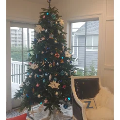Northlight Unlit-8' Noble Fir Artificial Christmas Tree - Unlit