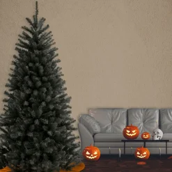 Christmas Central Unlit-7' North Valley Black Spruce Artificial Christmas Tree – Unlit