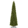 CC Christmas Decor Unlit-12' North Valley Spruce Pencil Slim Artificial Christmas Tree - Unlit