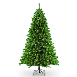 CC Christmas Decor Unlit-6.5' Northern Fir Artificial Christmas Tree With Stand, Unlit