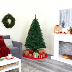 Nearly Natural Unlit-5' Northern Tip Pine Artificial Christmas Tree, Unlit