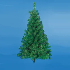 Kurt Adler Unlit-4' Norway Pine Artificial Half Wall Christmas Tree - Unlit