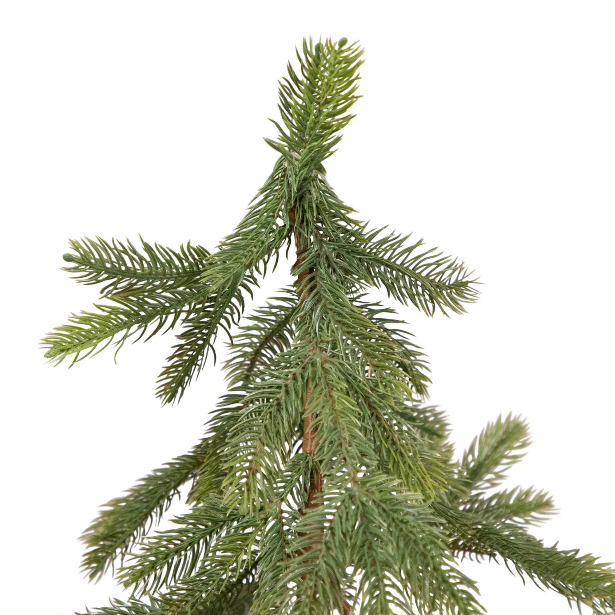 Northlight Unlit-47" Pine Tree With Jute Base Christmas Decoration