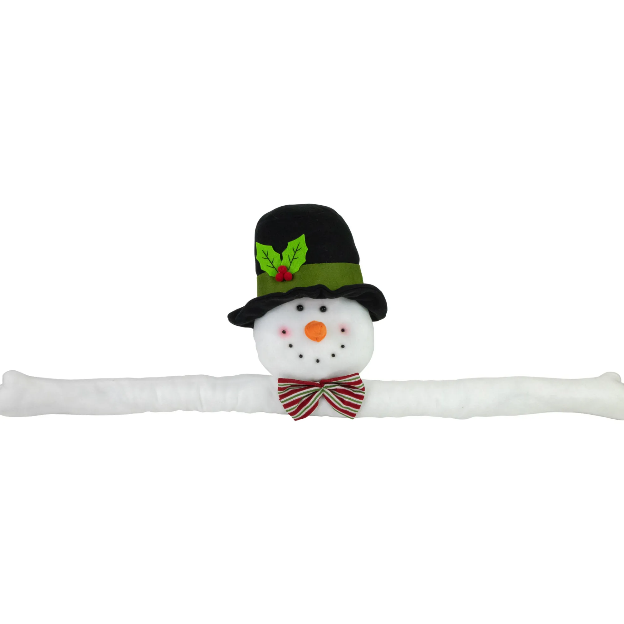 Northlight Stars-25" Plush Snowman Christmas Tree Topper, Unlit